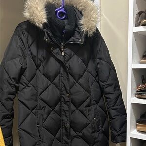 Ralph Lauren DownJacket with Faux Fur Trim